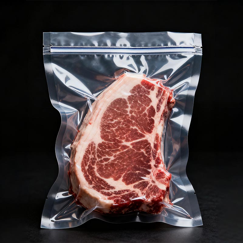 Vakuumbeutel aus Kunststoff für Fleischverpackungen