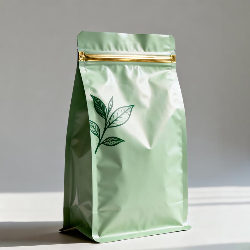 Standbodenbeutel aus Kunststoff für Teeverpackungen