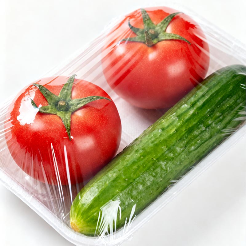 Gemüseklare Kunststoffverpackungsfolie